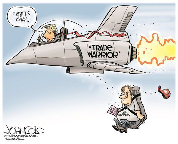 The trade warrior by John Cole, The Scranton Times-Tribune